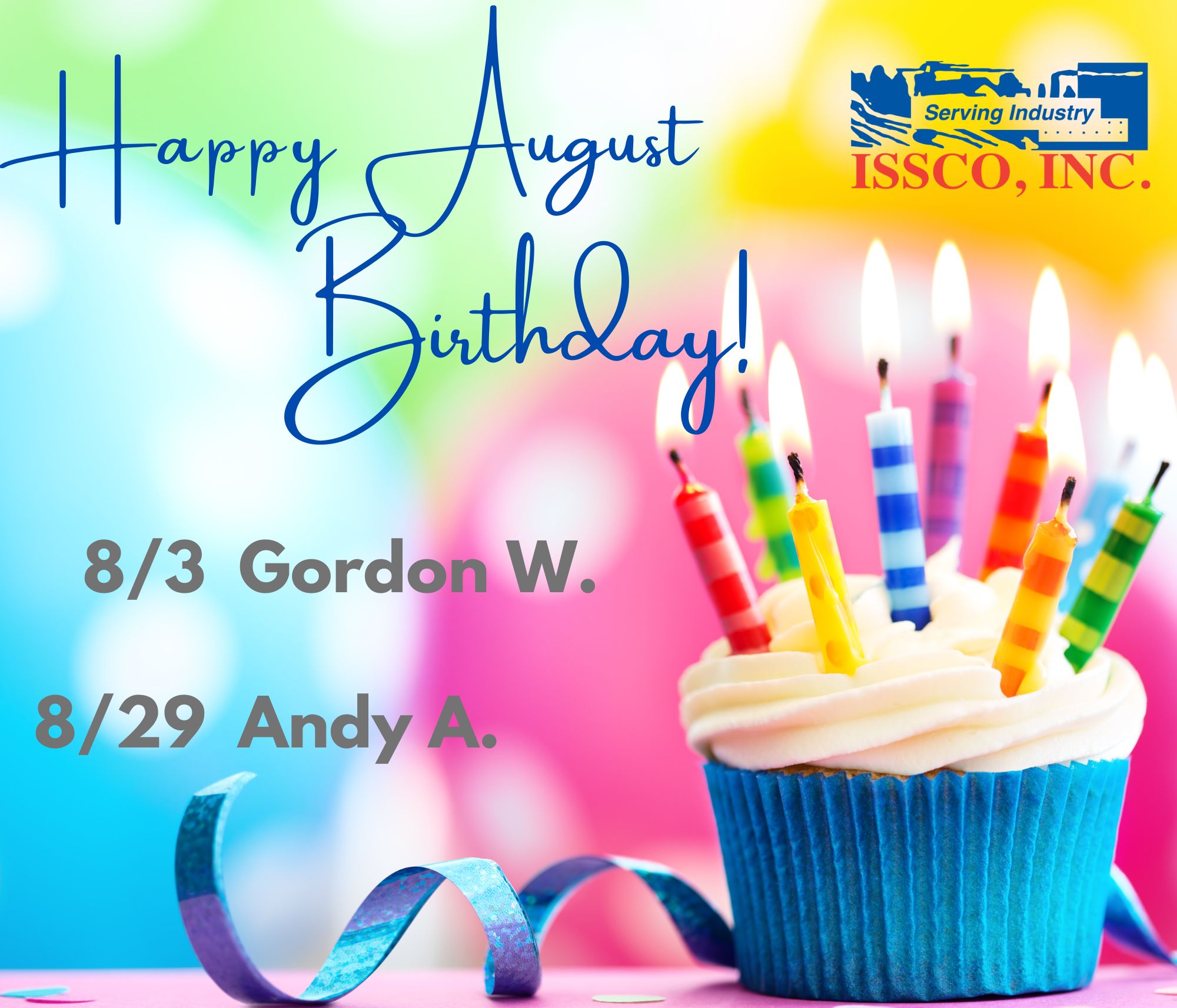 birthday August2024 ISSCO